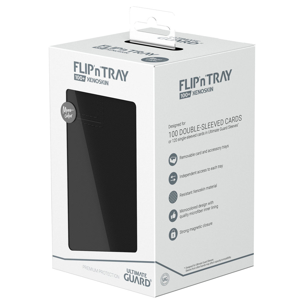 Immagine del prodotto Ultimate Guard Flip'n'Tray 100+ Xenoskin - Nero