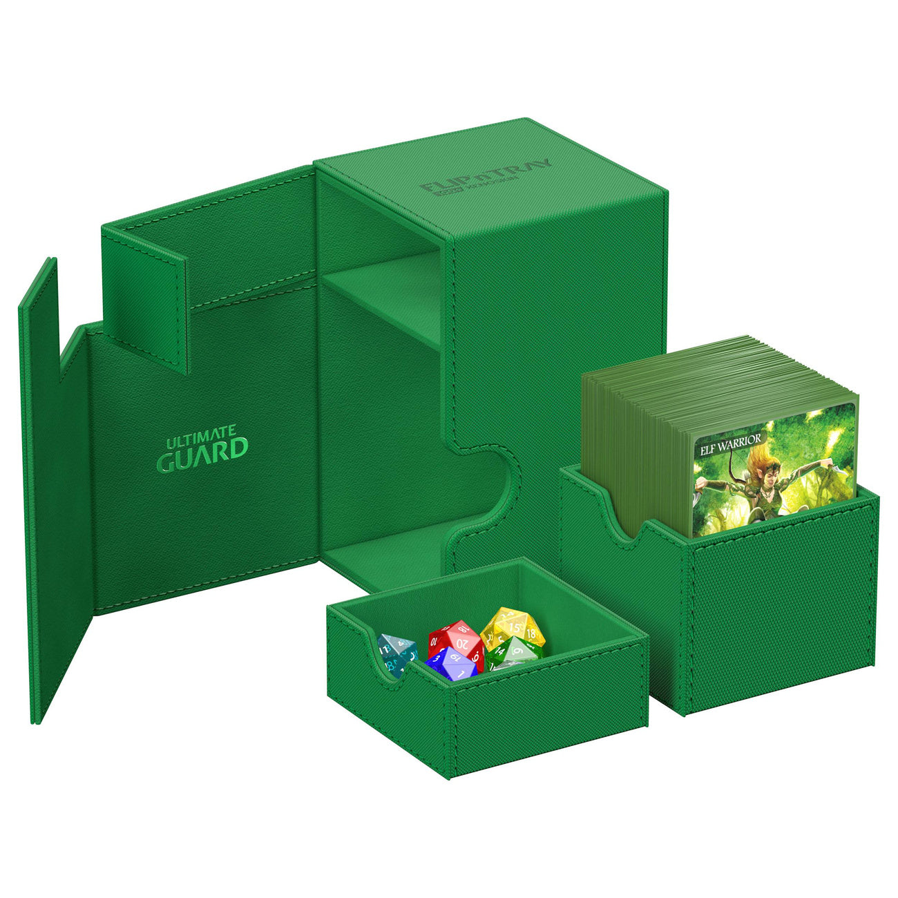 Immagine del prodotto Ultimate Guard Flip'n'Tray 100+ Xenoskin - Verde