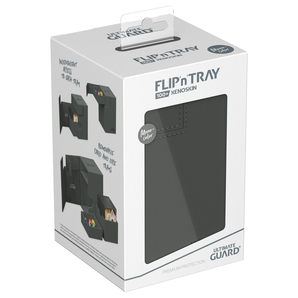 Immagine del prodotto Ultimate Guard Flip'n'Tray 100+ Xenoskin - Grigio