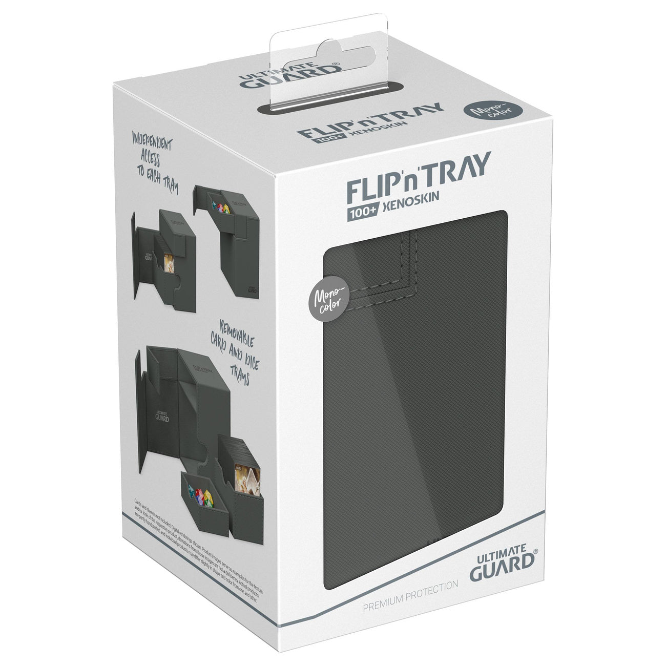 Immagine del prodotto Ultimate Guard Flip'n'Tray 100+ Xenoskin - Grigio