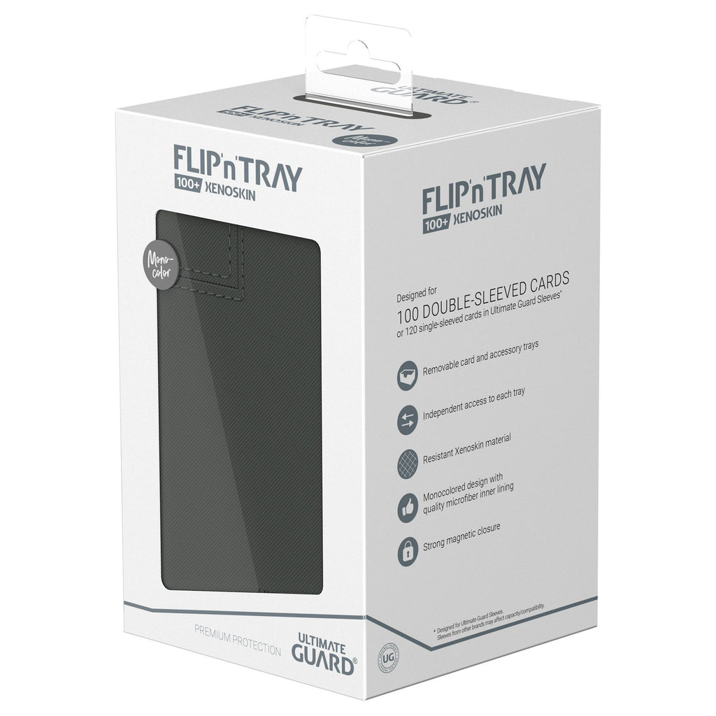 Immagine del prodotto Ultimate Guard Flip'n'Tray 100+ Xenoskin - Grigio