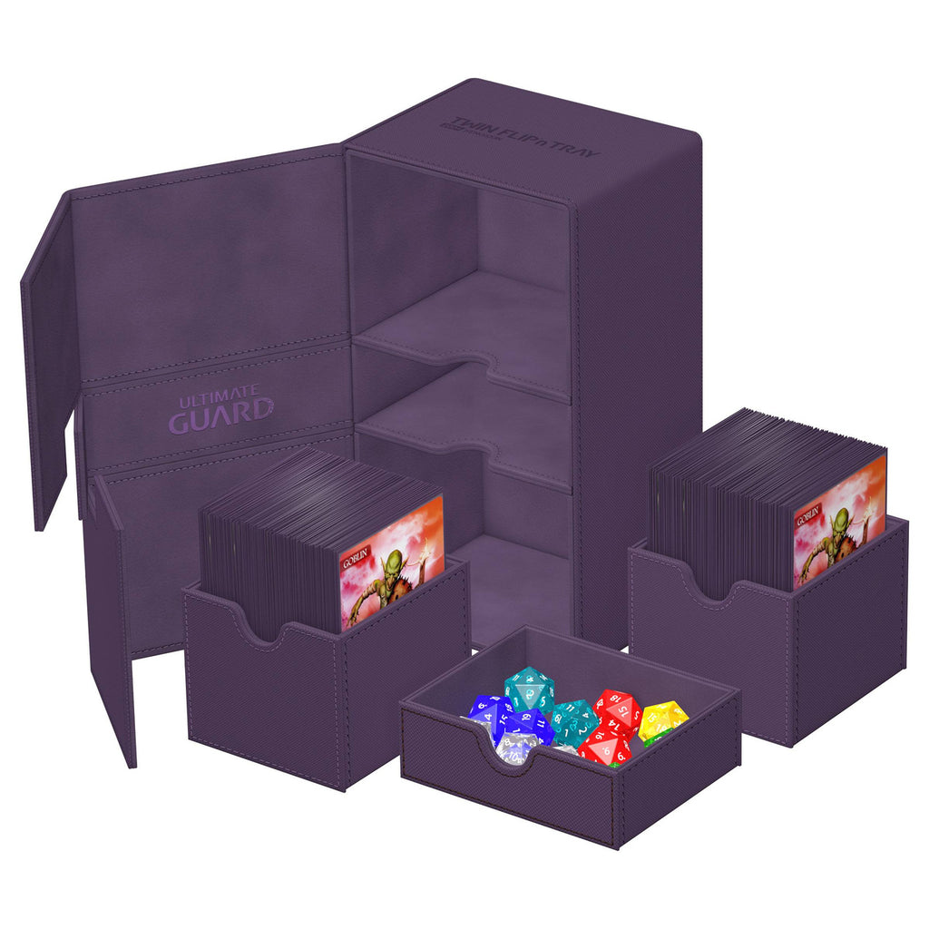 Immagine del prodotto Ultimate Guard Twin Flip'n'Tray 200+ Xenoskin - Viola