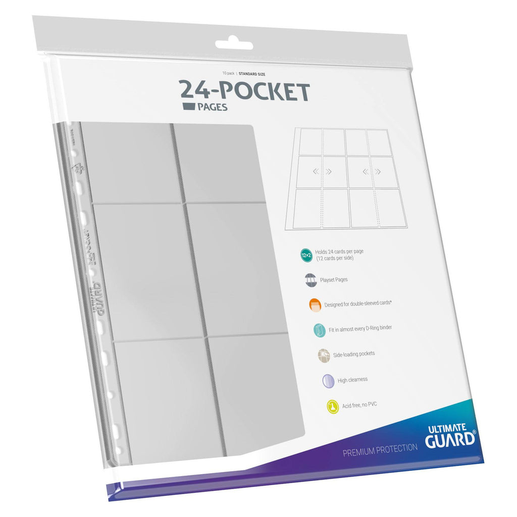 Immagine del prodotto Ultimate Guard 24-Pocket QuadRow Pages Side-Loading (10) - Trasparente