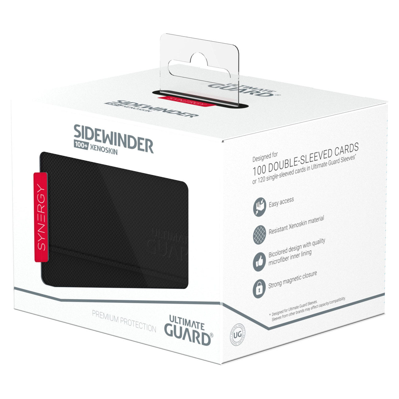 Immagine del prodotto Ultimate Guard Sidewinder 100+ Xenoskin Synergy - Nero/Rosso