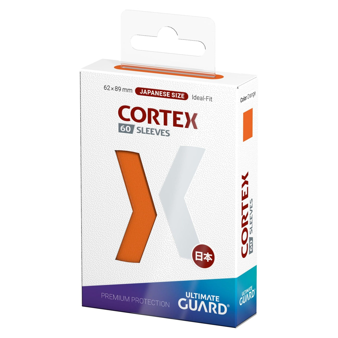 Product image Ultimate Guard Cortex Sleeves Japanese Size (60) - Orange