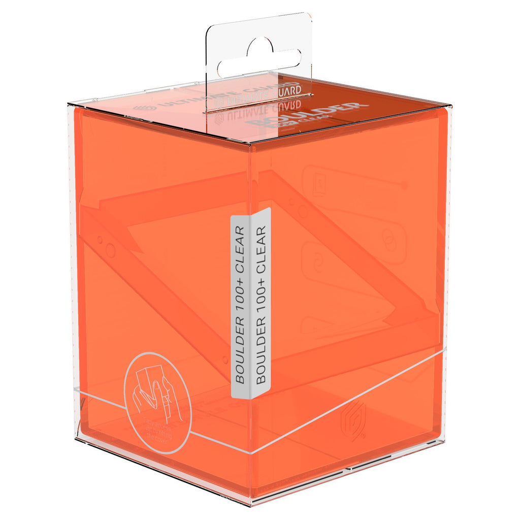Immagine del prodotto Ultimate Guard Boulder 100+ Clear - Poppy Topaz