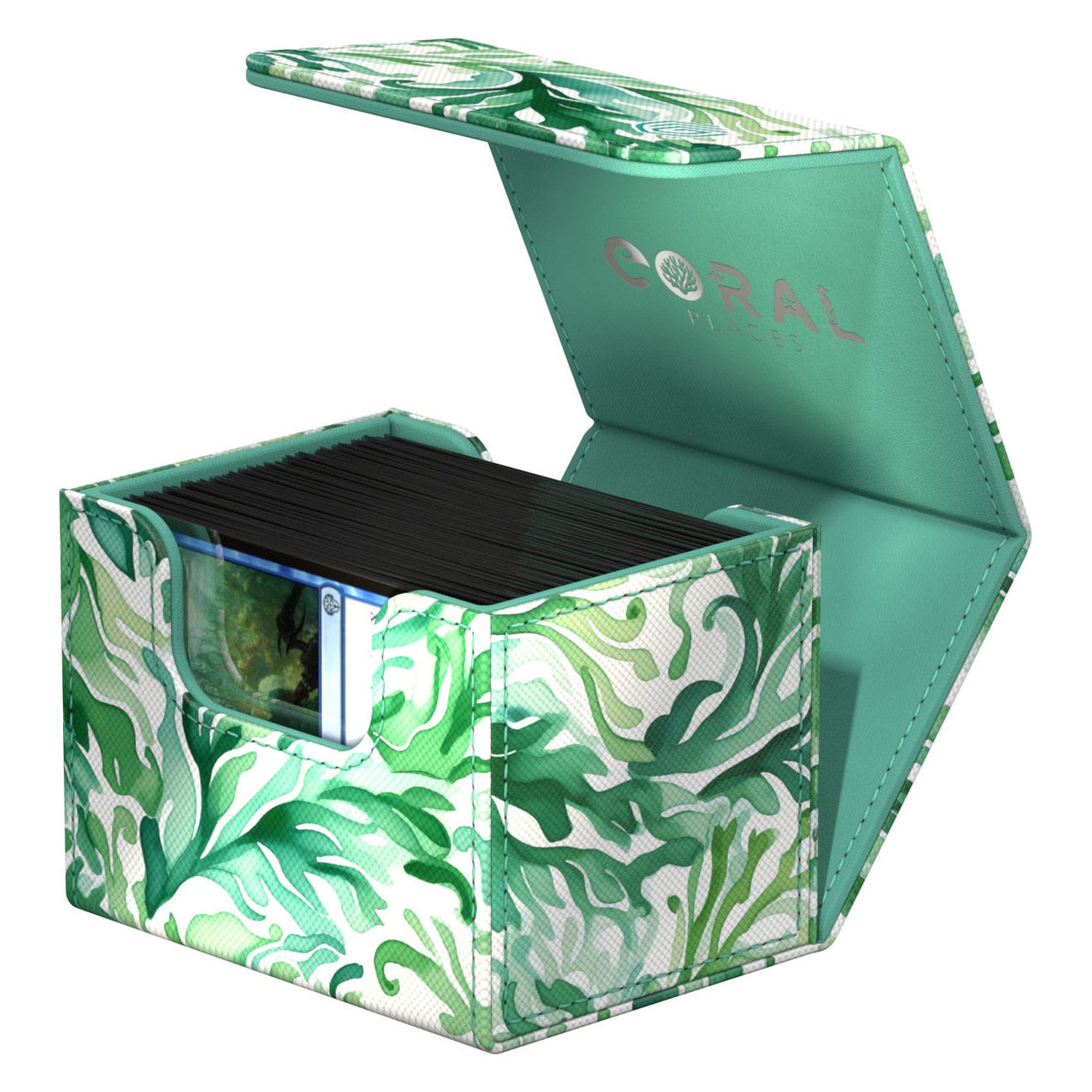 Immagine del prodotto Ultimate Guard Sidewinder 100+ Xenoskin 2025 Exclusive "Coral Places" - Foresta di kelp