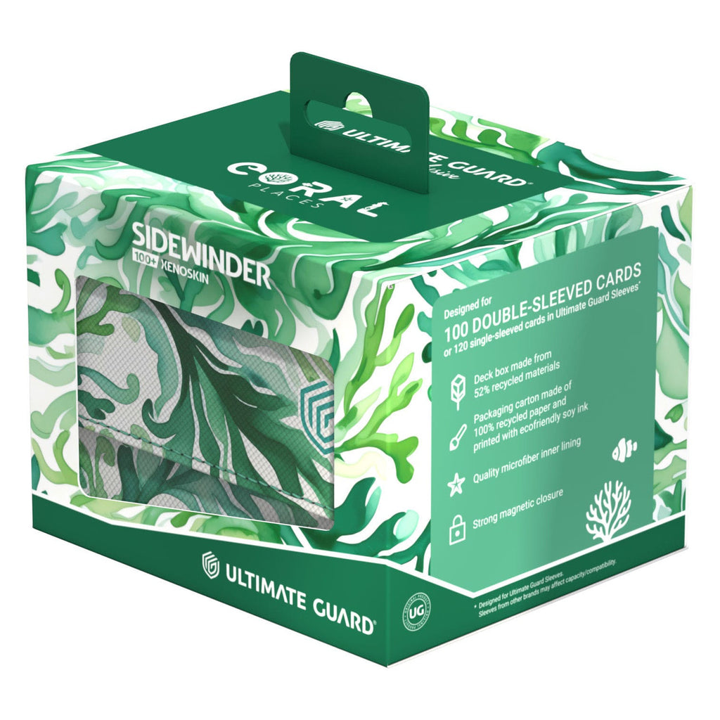 Immagine del prodotto Ultimate Guard Sidewinder 100+ Xenoskin 2025 Exclusive "Coral Places" - Foresta di kelp