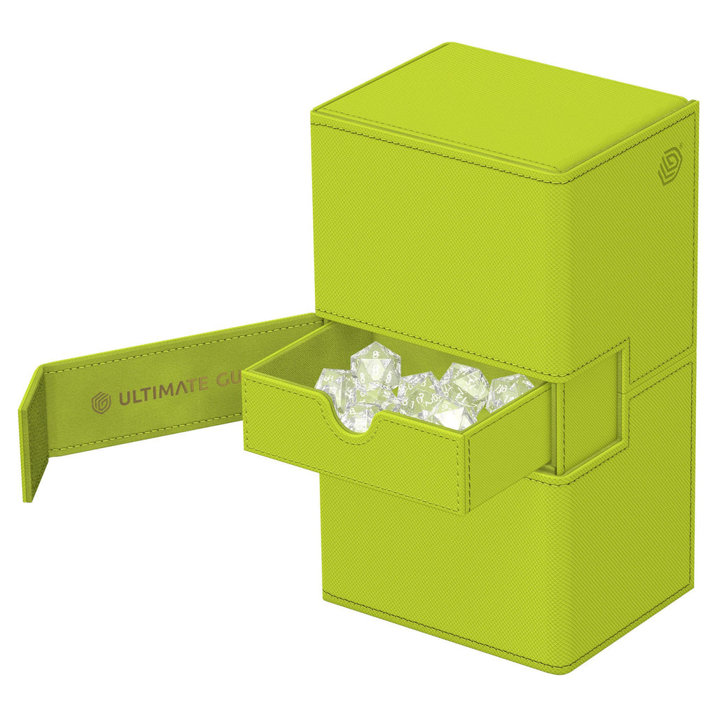 Immagine del prodotto Ultimate Guard Twin Flip'n'Tray 200+ Xenoskin "Summer Edition 2025" - Lime