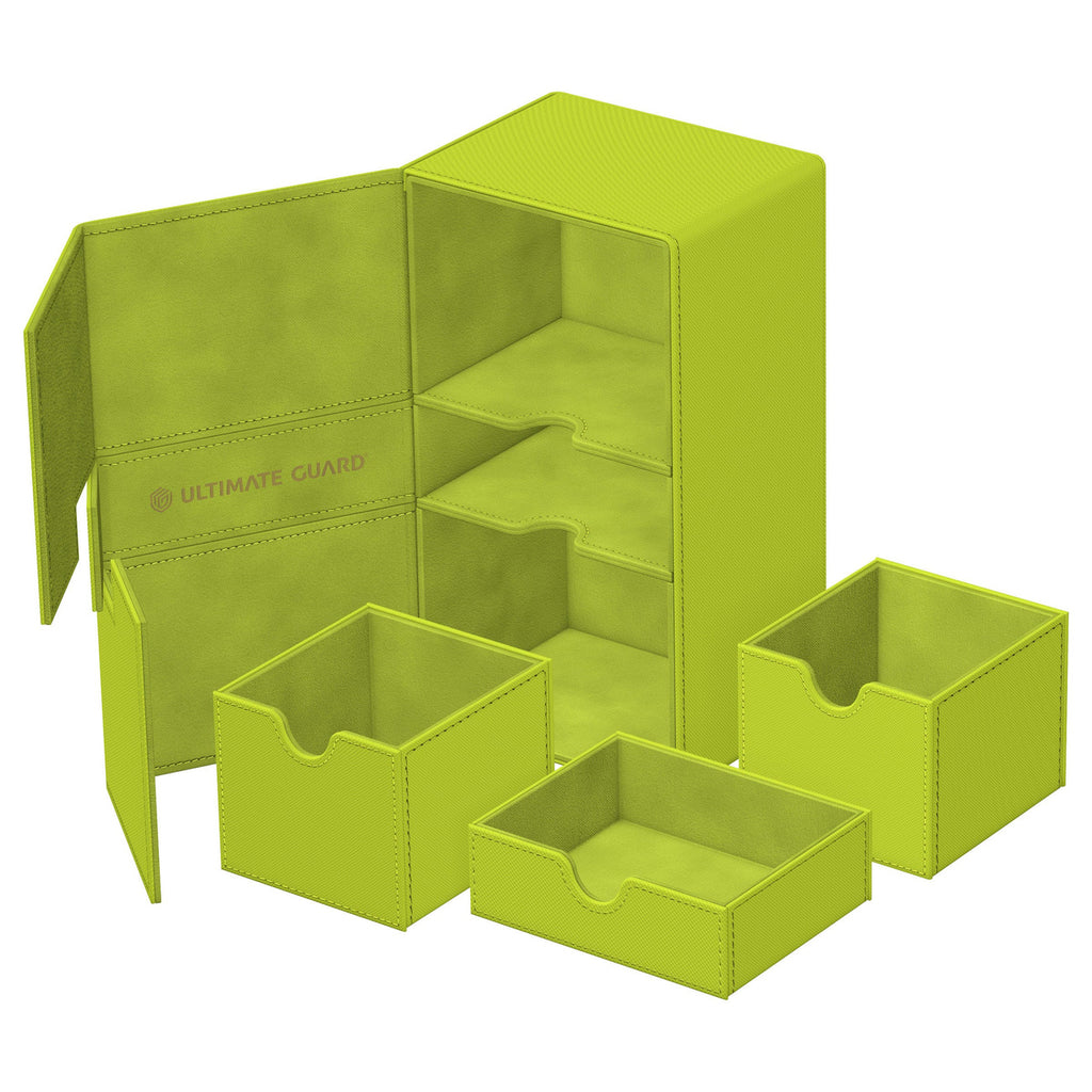 Immagine del prodotto Ultimate Guard Twin Flip'n'Tray 200+ Xenoskin "Summer Edition 2025" - Lime