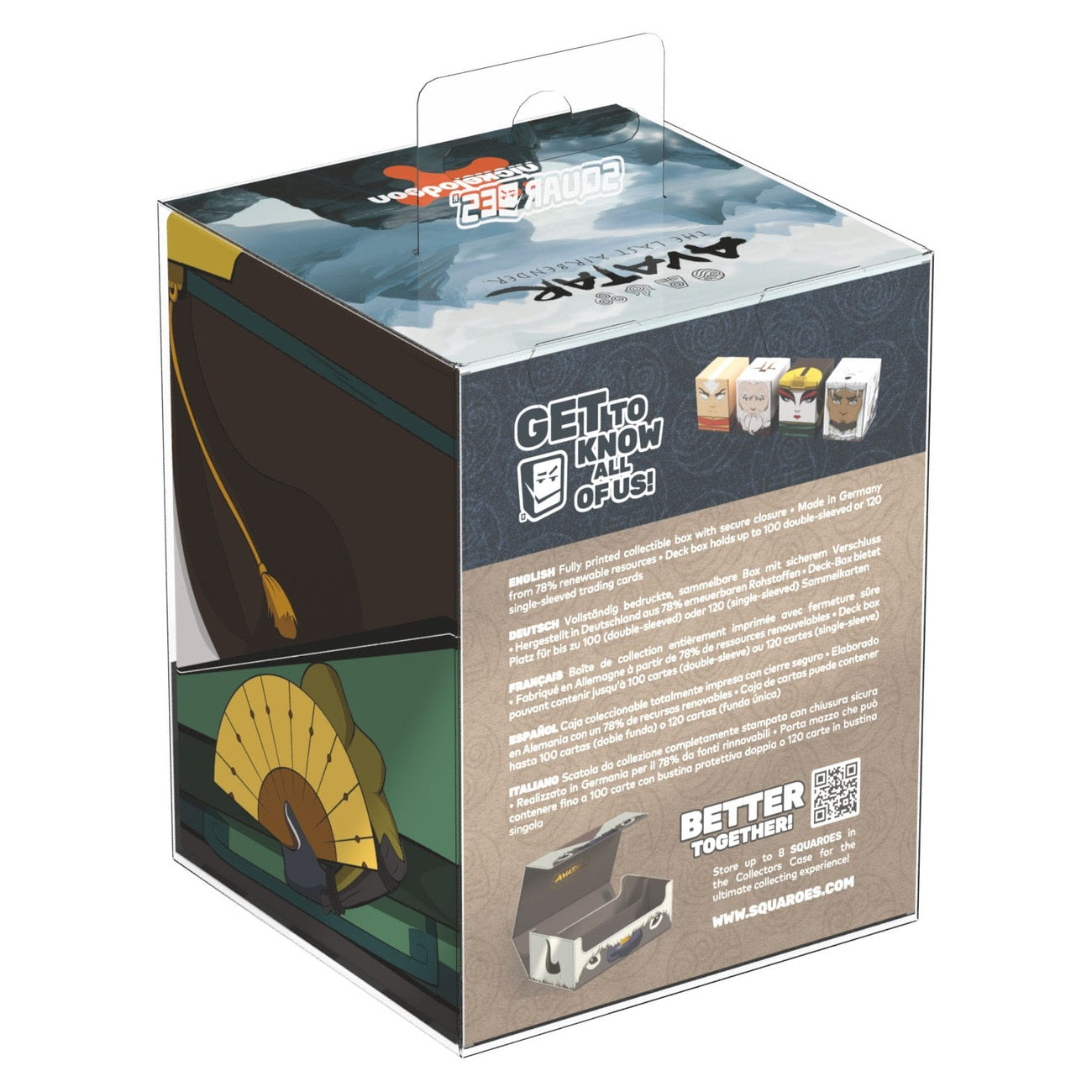 Immagine del prodotto Box per carte collezionabili Kyoshi Ultimate Guard - Avatar The Last Airbender