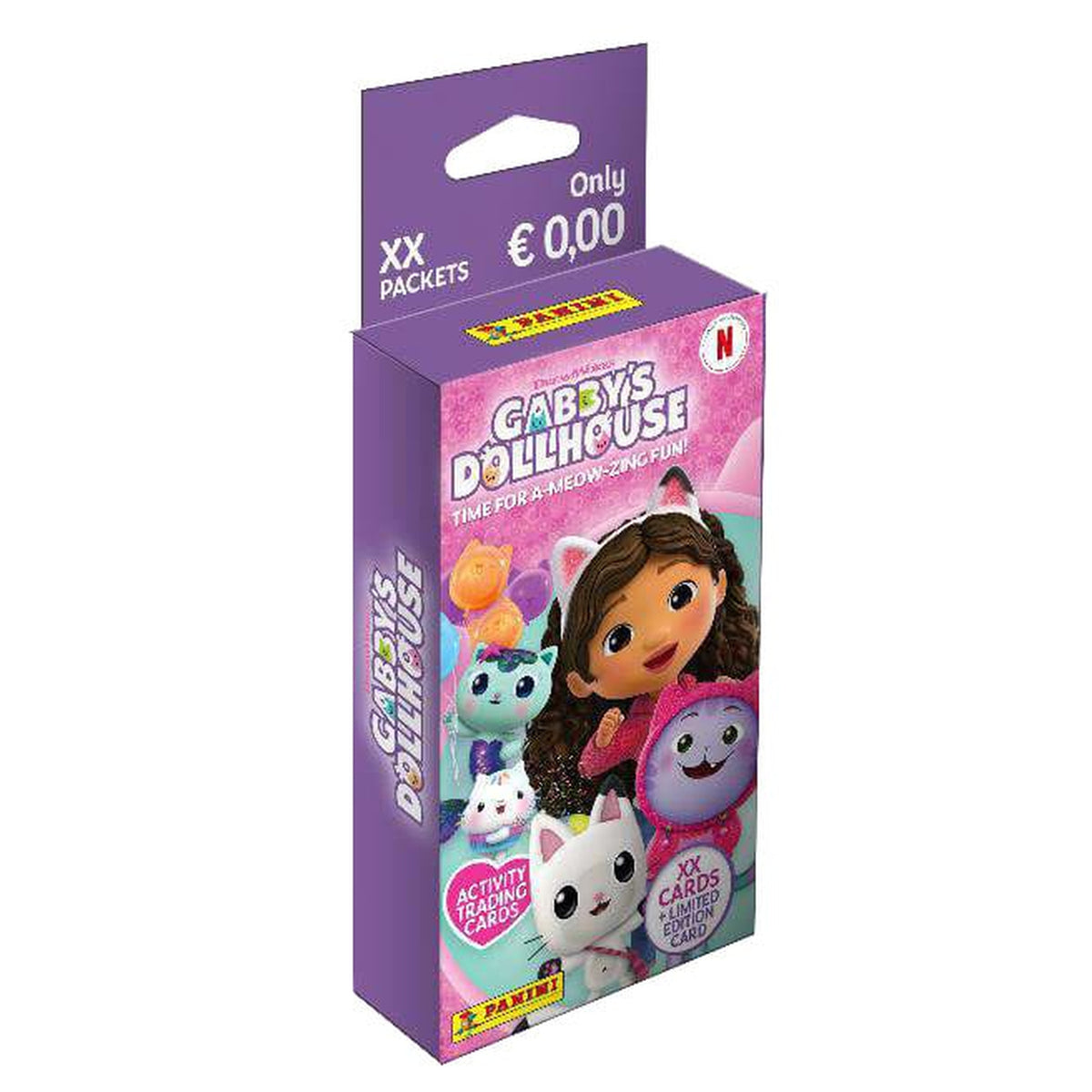 Immagine del prodotto Gabby's Dollhouse: Time for a Meow-Zing Fun Collezione di sticker Eco-Blister *Versione tedesca*