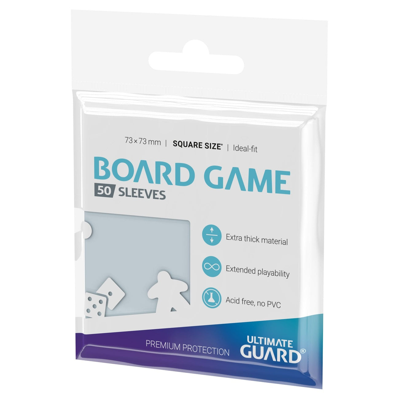 Immagine del prodotto Ultimate Guard Bustine per giochi da tavolo (50) - Quadrate