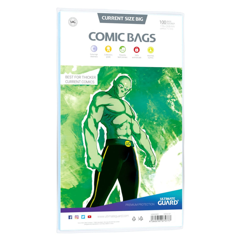 Immagine del prodotto Ultimate Guard Comic Bags Standard (100) - Current Size Big