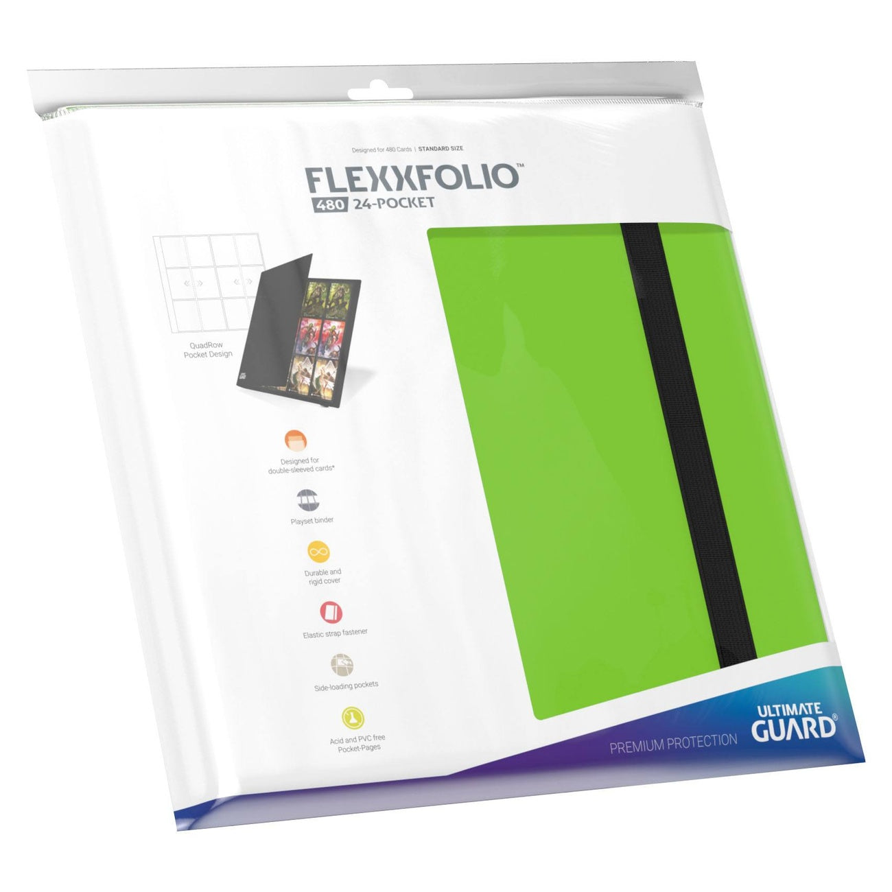 Immagine del prodotto Ultimate Guard Flexxfolio 480 24 tasche - Verde chiaro
