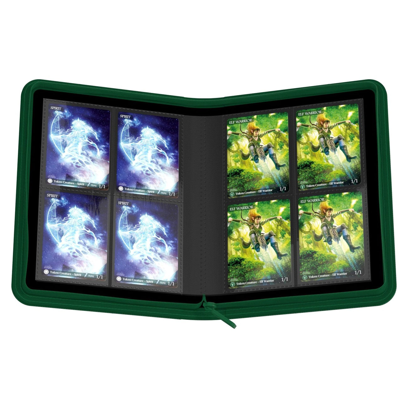 Immagine del prodotto Ultimate Guard Zipfolio 160 8-Pocket Xenoskin - Verde