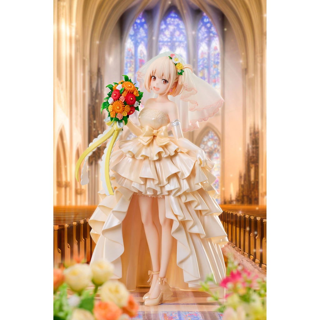 Immagine del prodotto Lycoris Recoil Statua in PVC 1/7 Chisato Nishikigi Versione Abito da Sposa 26 cm