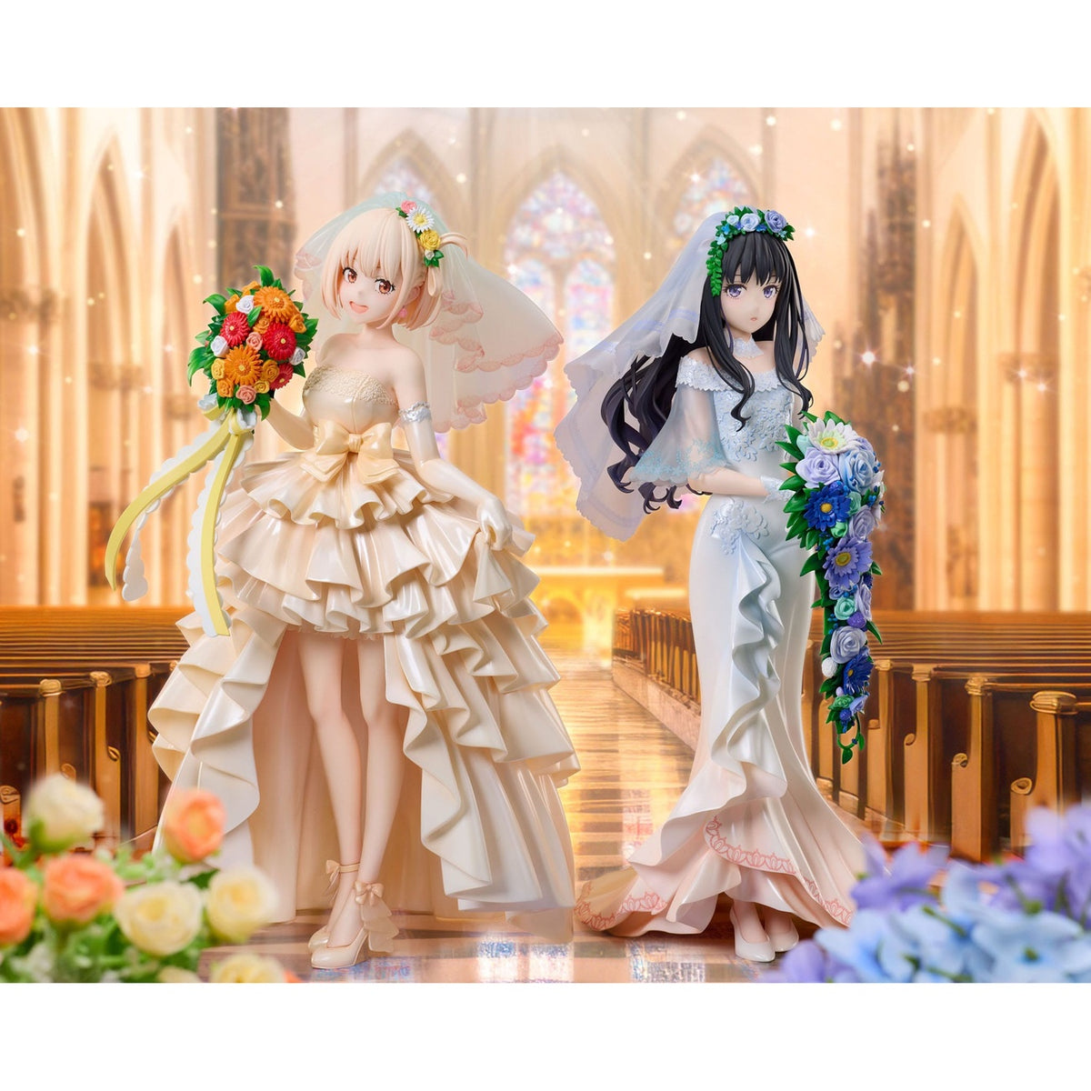 Immagine del prodotto Lycoris Recoil Statua in PVC 1/7 Takina Inoue Wedding Dress Ver. 25 cm