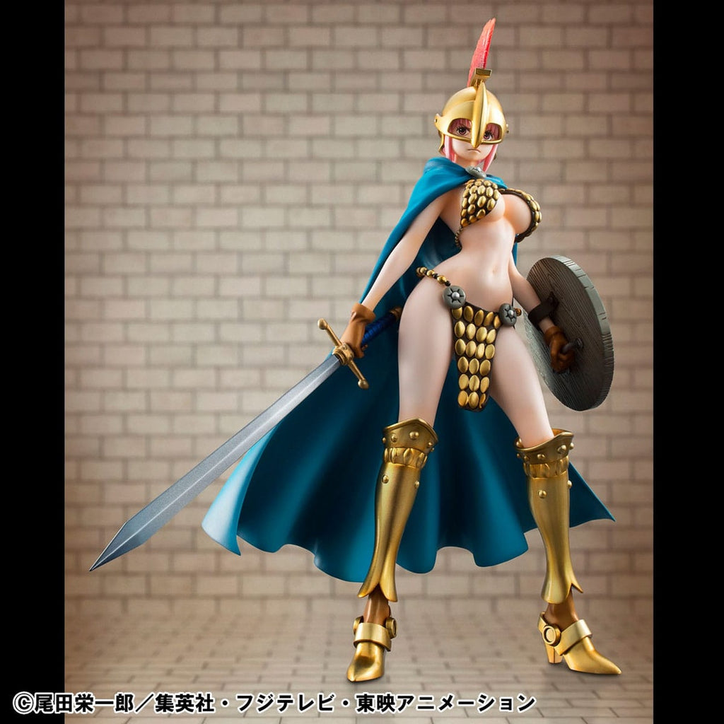 Product image One Piece P.O.P PVC Statue Gladiator Rebecca Sailing Again Super Limited Reprint Ver. 22 cm