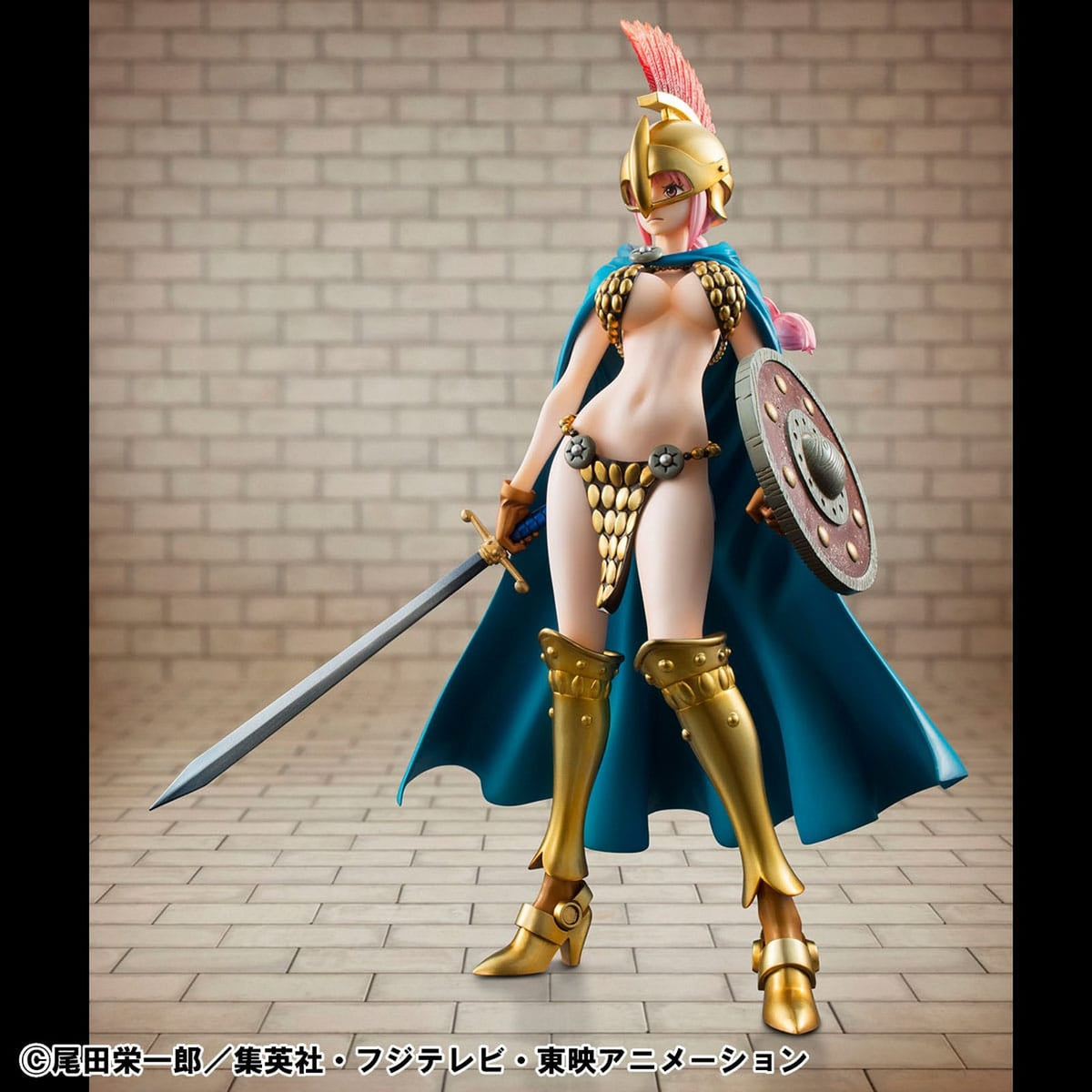 Product image One Piece P.O.P PVC Statue Gladiator Rebecca Sailing Again Super Limited Reprint Ver. 22 cm
