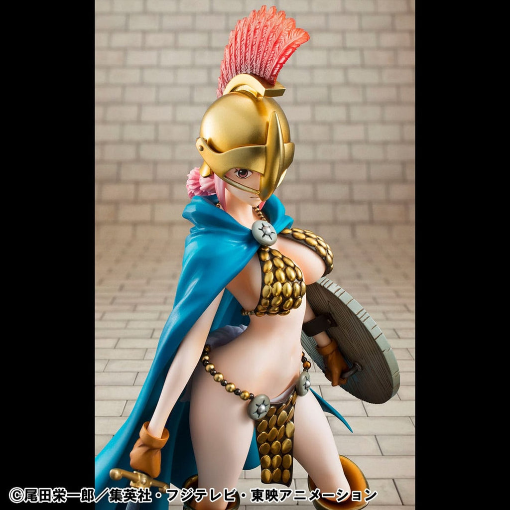 Product image One Piece P.O.P PVC Statue Gladiator Rebecca Sailing Again Super Limited Reprint Ver. 22 cm