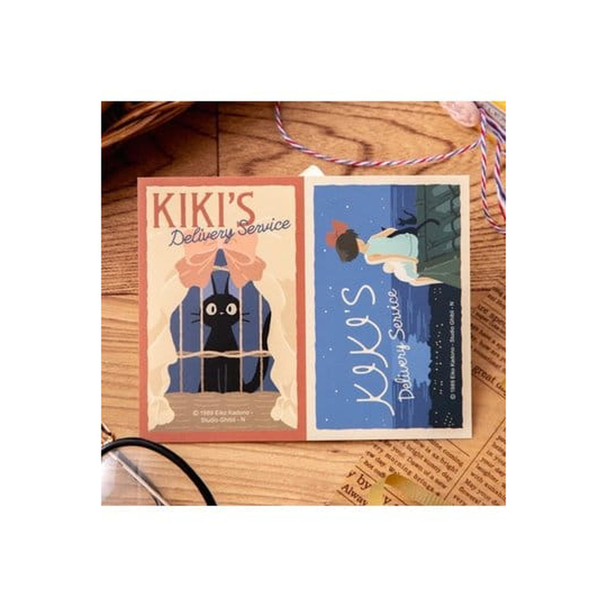Immagine del prodotto Kiki – Consegne a domicilio Sticker Kiki & Jiji Retrò
