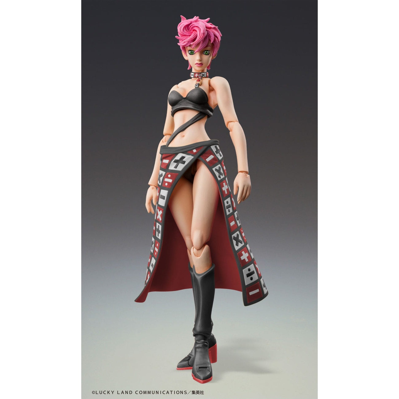 Immagine del prodotto JoJo's Bizarre Adventure Parte 5 Super Action Action Figure Trish Una Black Ver. 15 cm