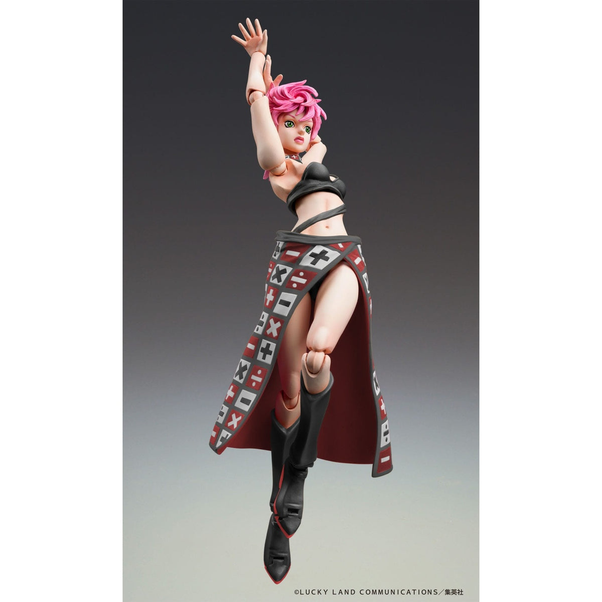 Immagine del prodotto JoJo's Bizarre Adventure Parte 5 Super Action Action Figure Trish Una Black Ver. 15 cm