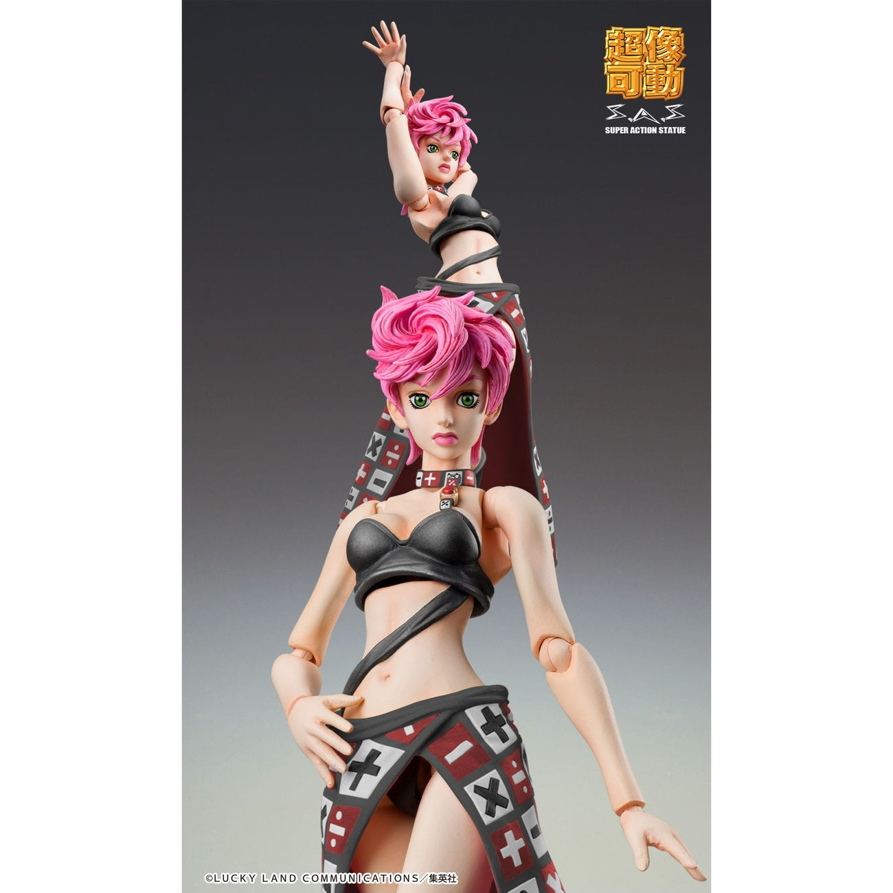 Immagine del prodotto JoJo's Bizarre Adventure Parte 5 Super Action Action Figure Trish Una Black Ver. 15 cm