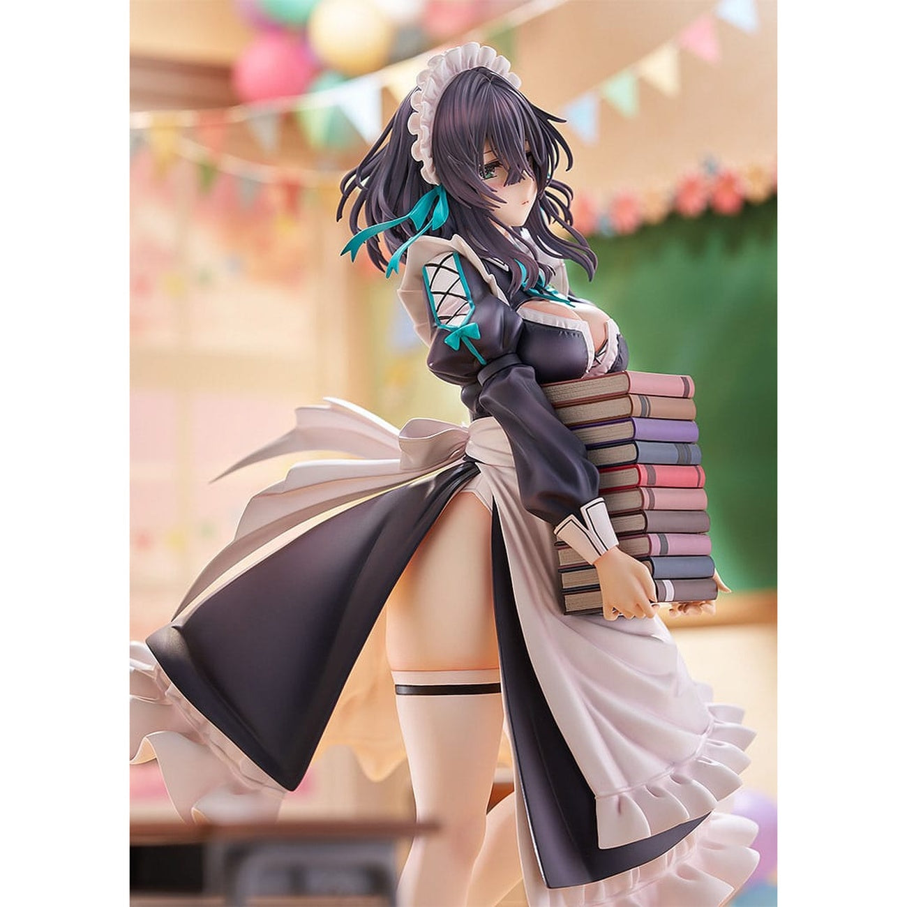 Immagine del prodotto Statua PVC Illustrazione Originale 1/6 Maid Maison Hanikami Kanojo Hikage Chigami Illustrazione di Piromizu 28 cm