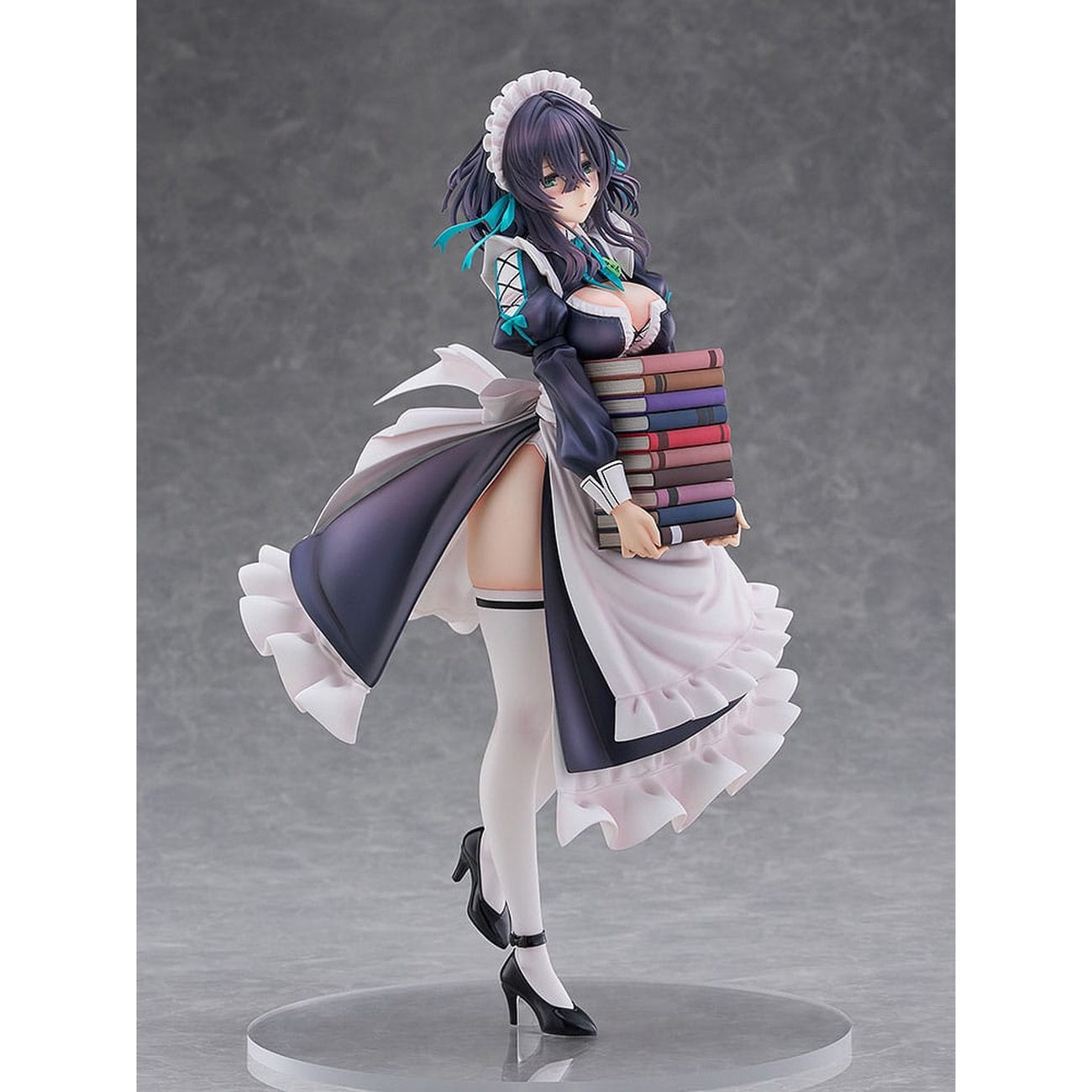 Immagine del prodotto Statua PVC Illustrazione Originale 1/6 Maid Maison Hanikami Kanojo Hikage Chigami Illustrazione di Piromizu 28 cm