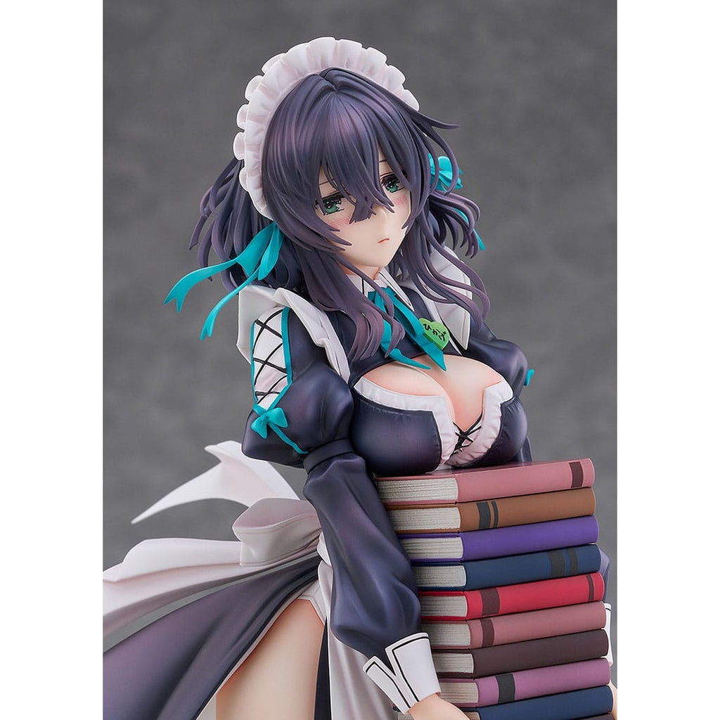 Immagine del prodotto Statua PVC Illustrazione Originale 1/6 Maid Maison Hanikami Kanojo Hikage Chigami Illustrazione di Piromizu 28 cm