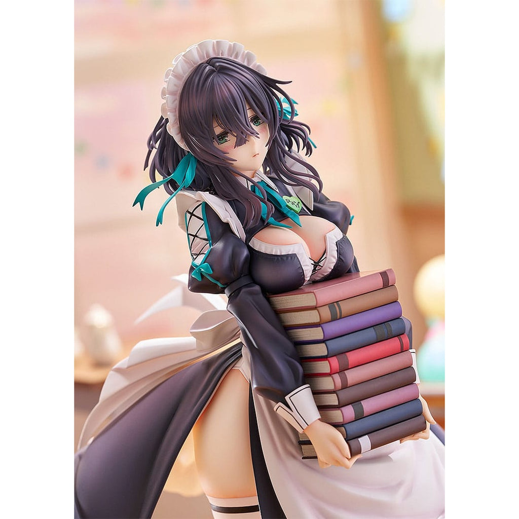 Immagine del prodotto Statua PVC Illustrazione Originale 1/6 Maid Maison Hanikami Kanojo Hikage Chigami Illustrazione di Piromizu 28 cm