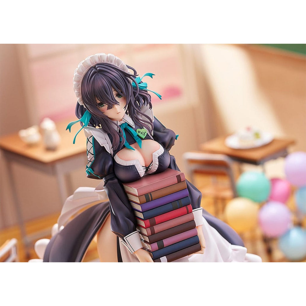 Immagine del prodotto Statua PVC Illustrazione Originale 1/6 Maid Maison Hanikami Kanojo Hikage Chigami Illustrazione di Piromizu 28 cm