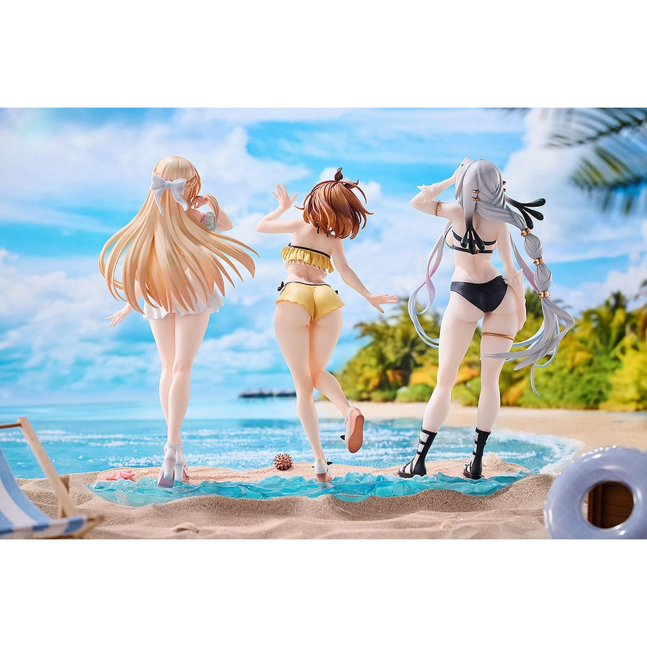 Product image Atelier Ryza: Ever Darkness & the Secret Hideout PVC Statue 3-Pack 1/7 Ryza, Klaudia, Lila: Swimsuit Ver.