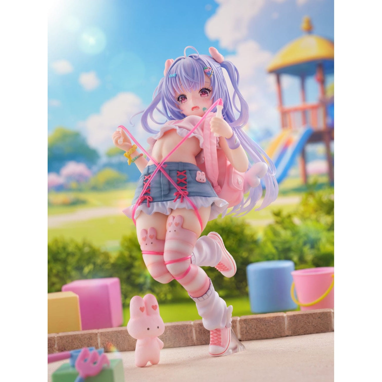 Immagine del prodotto Personaggio originale Statua in PVC 1/6 Skipping Rope Girl Miu Hazuki illustrazione di Yuyuko 22 cm