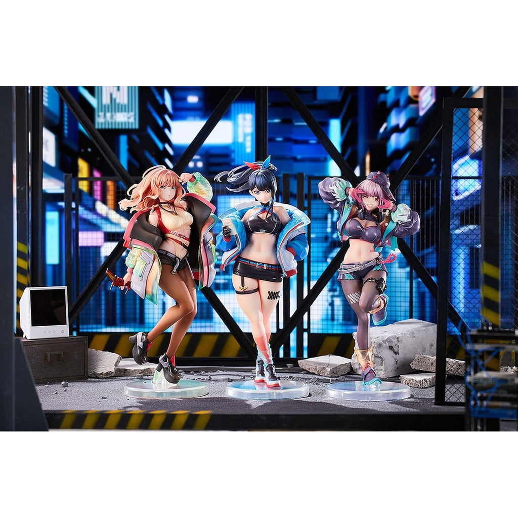 Immagine del prodotto Gridman Universe Statue in PVC Confezione da 3 1/7 Rikka Takarada, Akane Shinjo, Yume Minami: Dreamy Divas Ver.