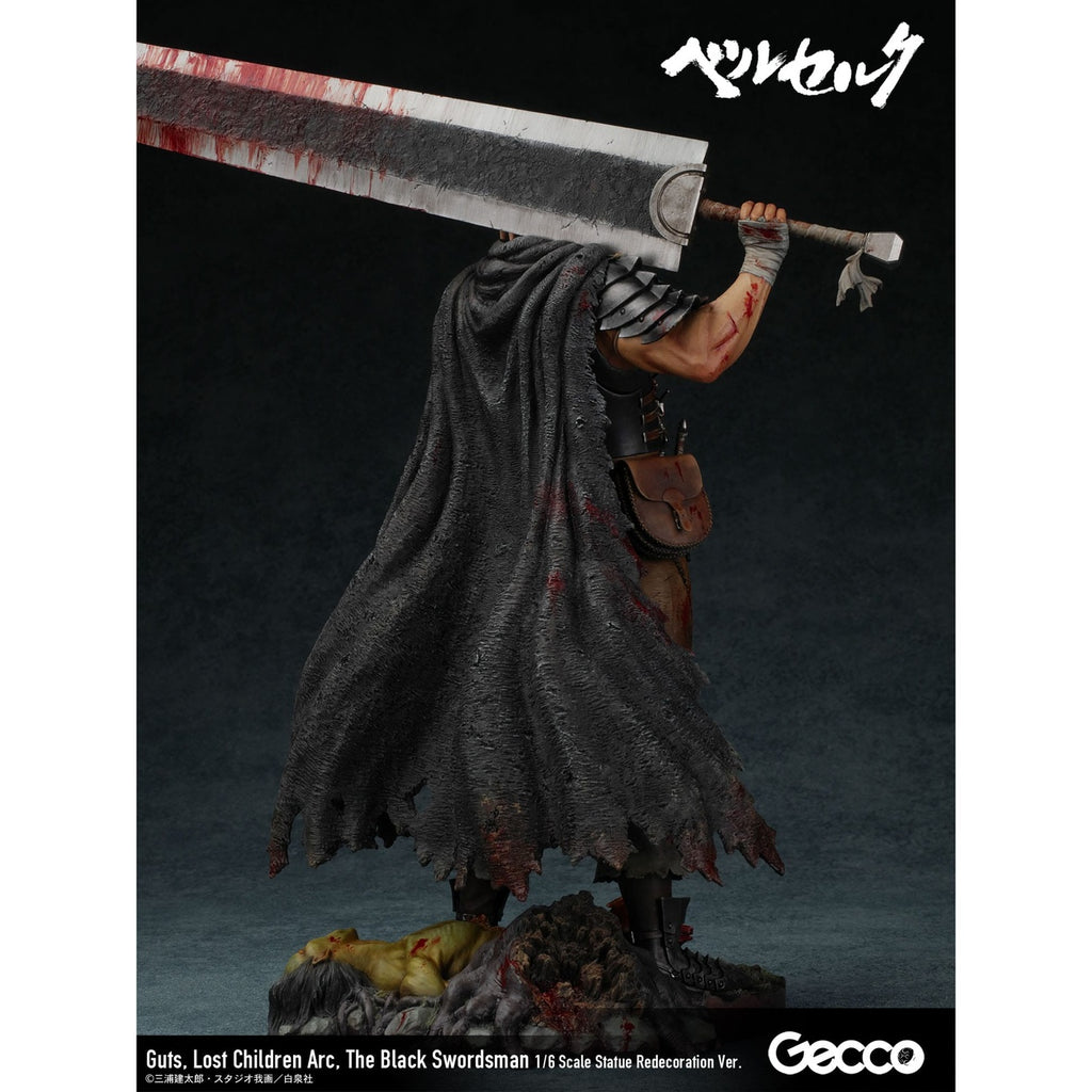 Immagine del prodotto Berserk Statua 1/6 Guts Lost Children Arc The Black Swordsman Redecoration Ver. 38 cm