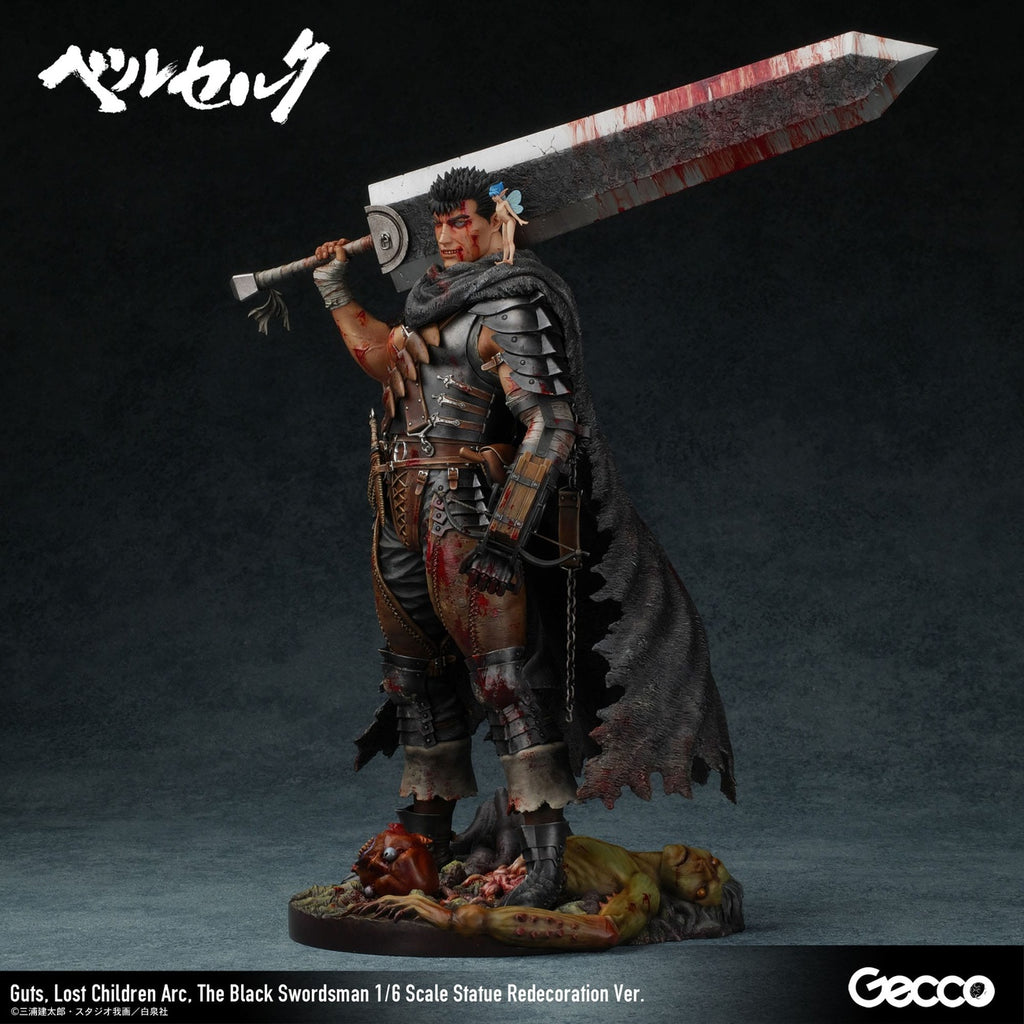 Immagine del prodotto Berserk Statua 1/6 Guts Lost Children Arc The Black Swordsman Redecoration Ver. 38 cm