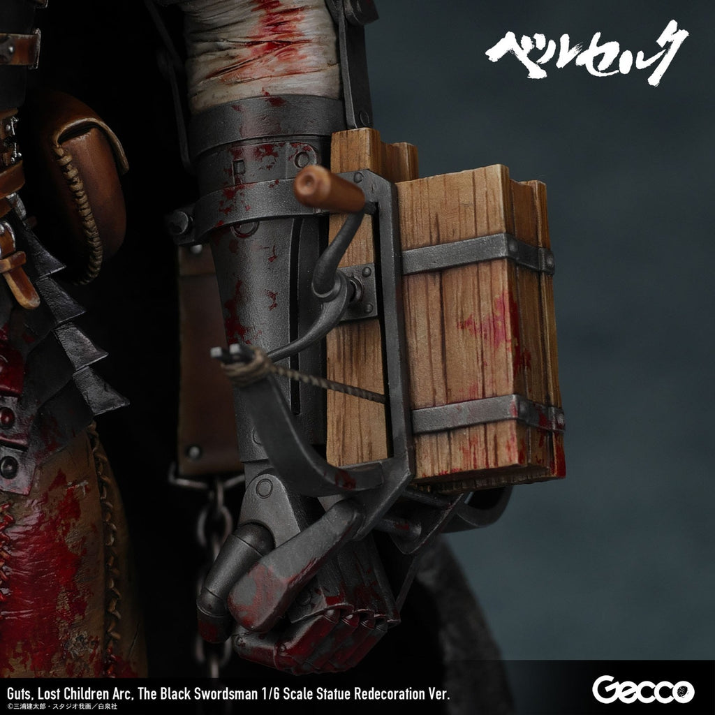 Immagine del prodotto Berserk Statua 1/6 Guts Lost Children Arc The Black Swordsman Redecoration Ver. 38 cm