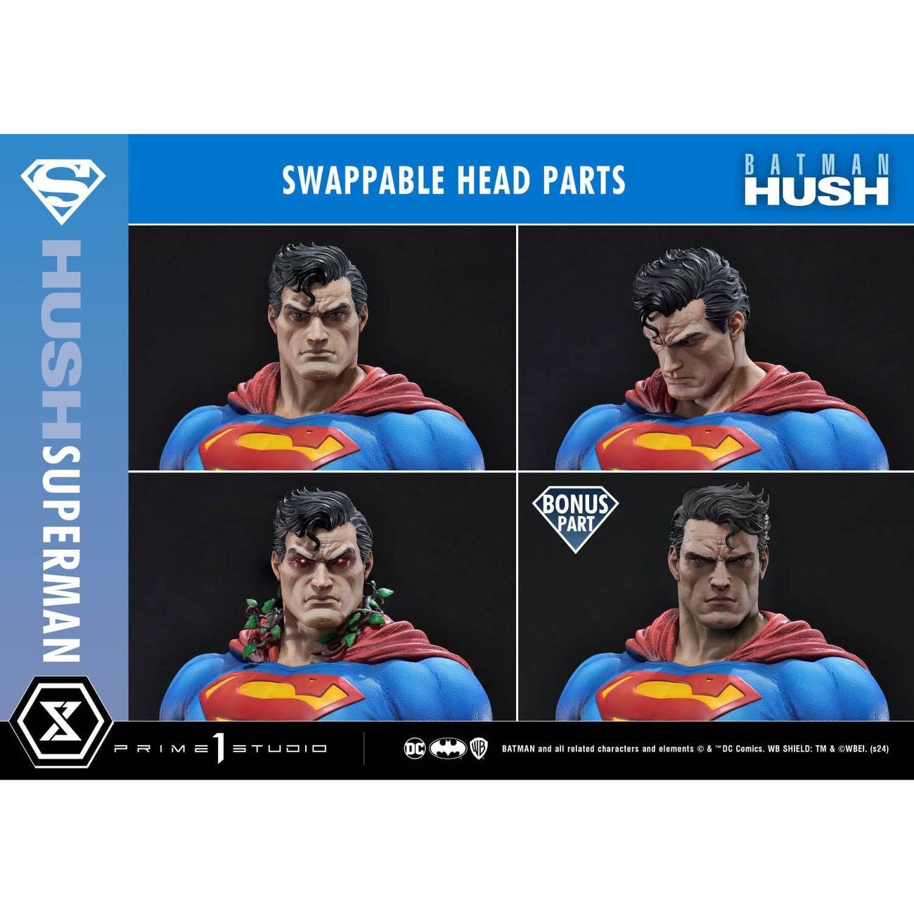 Product image DC Comics Premium Masterline Series Statue 1/4 Batman: Hush (Comic) Superman Bonus Version 77 cm