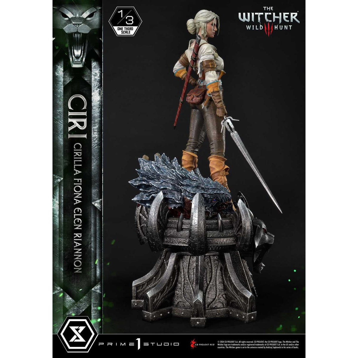 Immagine del prodotto The Witcher 3: Wild Hunt Museum Masterline Statua 1/3 Caccia Selvaggia Ciri Fiona Elen Riannon 81 cm