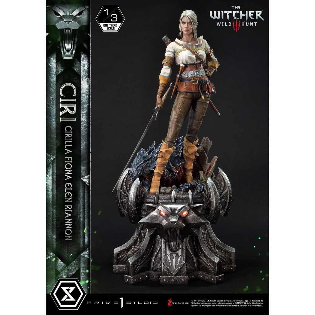 Immagine del prodotto The Witcher 3: Wild Hunt Museum Masterline Statua 1/3 Caccia Selvaggia Ciri Fiona Elen Riannon 81 cm