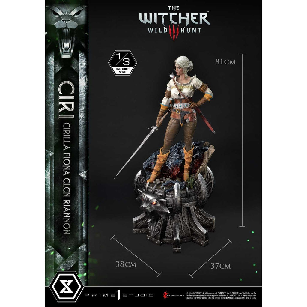 Immagine del prodotto The Witcher 3: Wild Hunt Museum Masterline Statua 1/3 Caccia Selvaggia Ciri Fiona Elen Riannon 81 cm