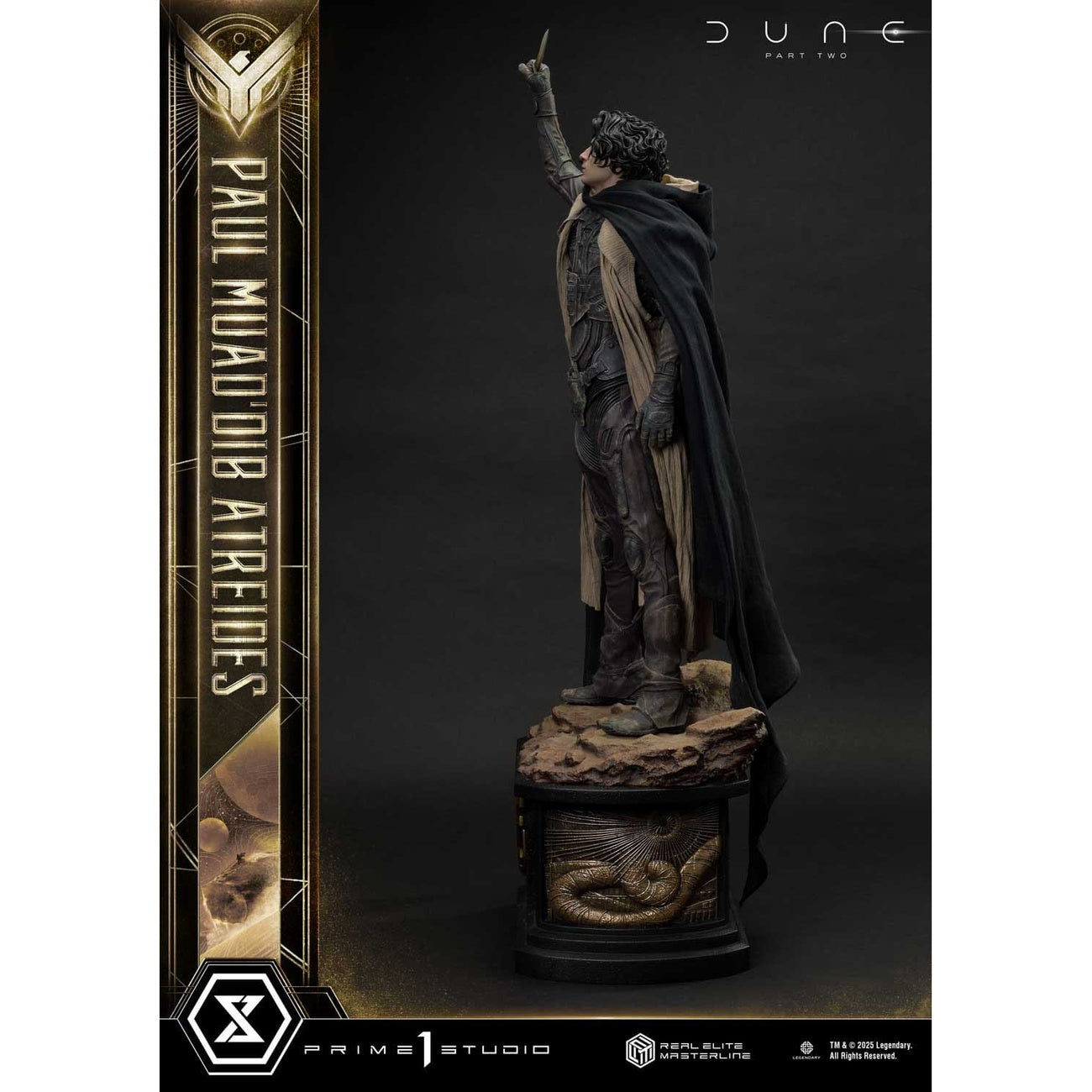 Immagine del prodotto Dune: Parte Due Real Elite Masterline Series Statua 1/3 Paul Atreides 90 cm