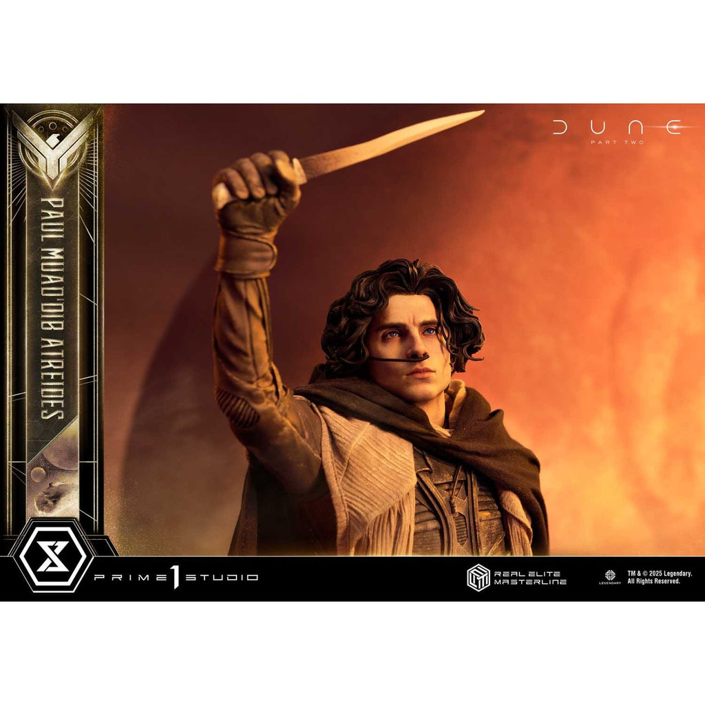 Immagine del prodotto Dune: Parte Due Real Elite Masterline Series Statua 1/3 Paul Atreides 90 cm