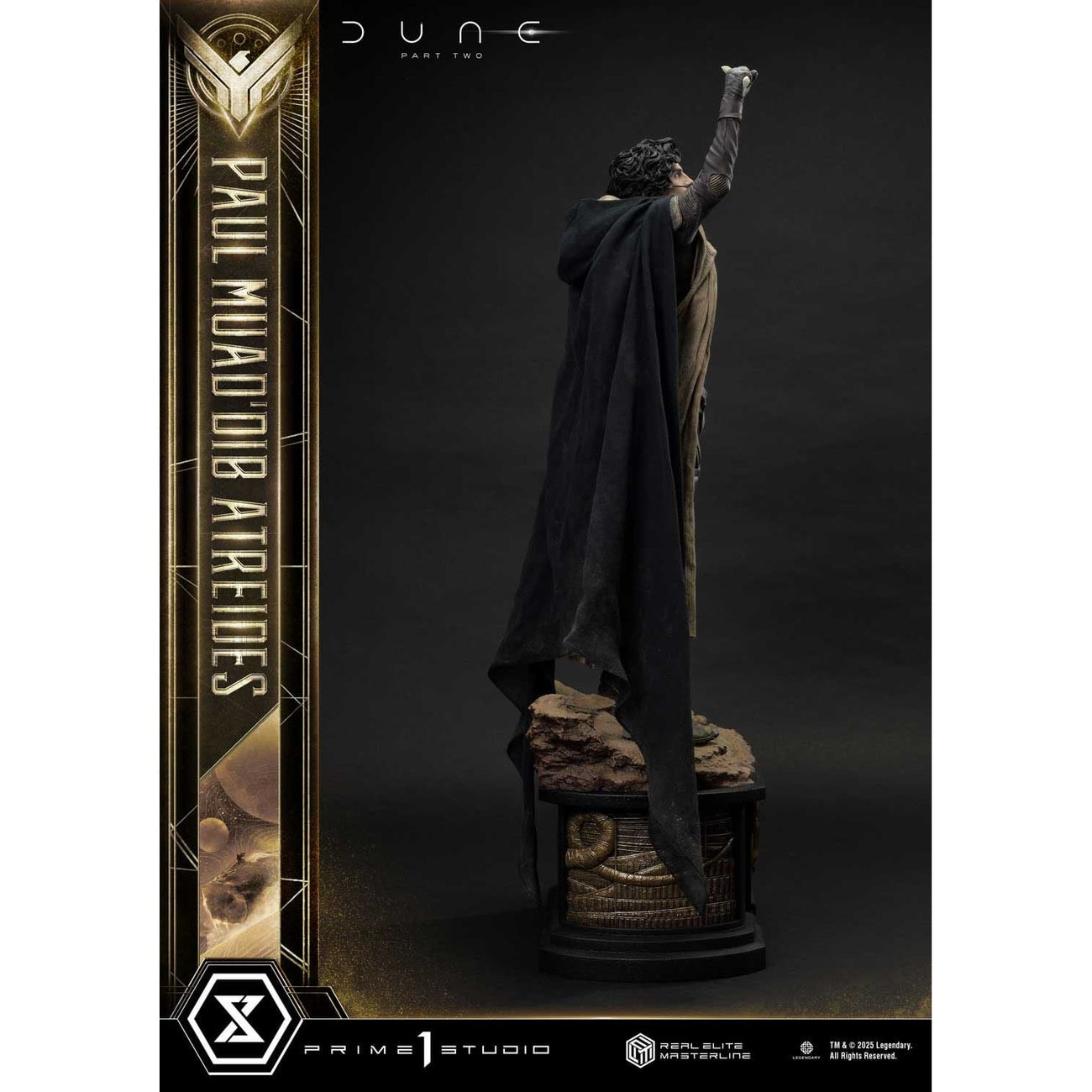 Immagine del prodotto Dune: Parte Due Real Elite Masterline Series Statua 1/3 Paul Atreides 90 cm