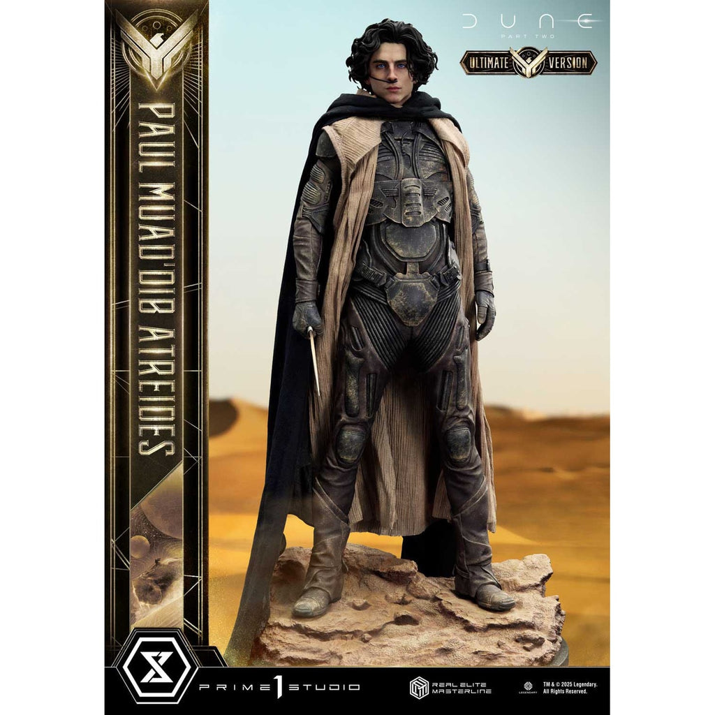 Immagine del prodotto Dune: Parte Due Statua Real Elite Masterline Series 1/3 Paul Atreides Ultimate Bonus Version 90 cm