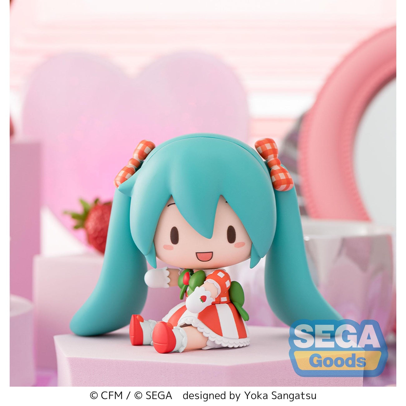 Immagine del prodotto Character Vocal Series 01: Figure Chibi Fuwa Petit Hatsune Miku – Hatsune Miku x Love and Berry Dress Up and Dance! Lovely