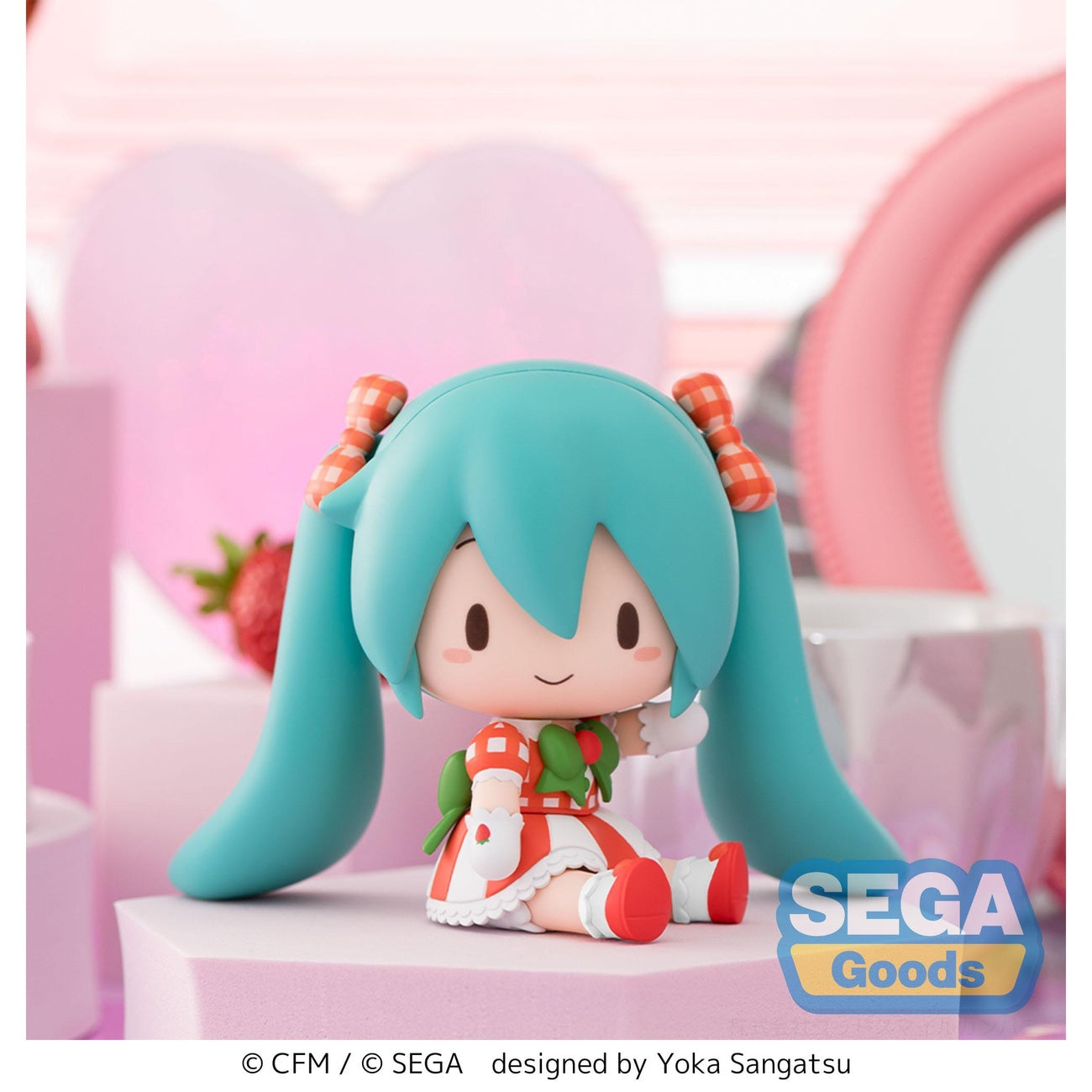 Immagine del prodotto Character Vocal Series 01: Figure Chibi Fuwa Petit Hatsune Miku – Hatsune Miku x Love and Berry Dress Up and Dance! Lovely